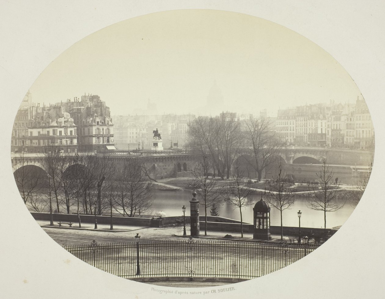 A Pont Neuf em Paris de Charles Soulier
