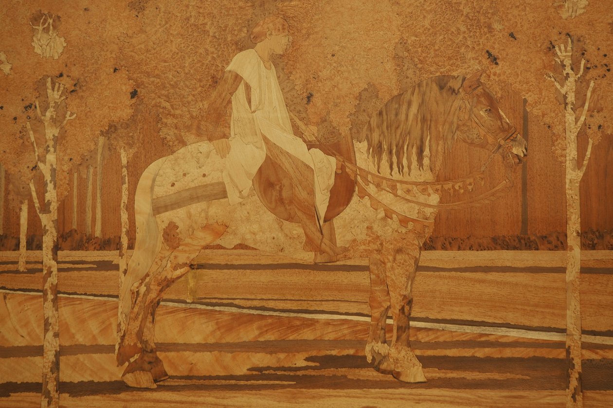 A senhora e o unicórnio 1925 de Charles Spindler