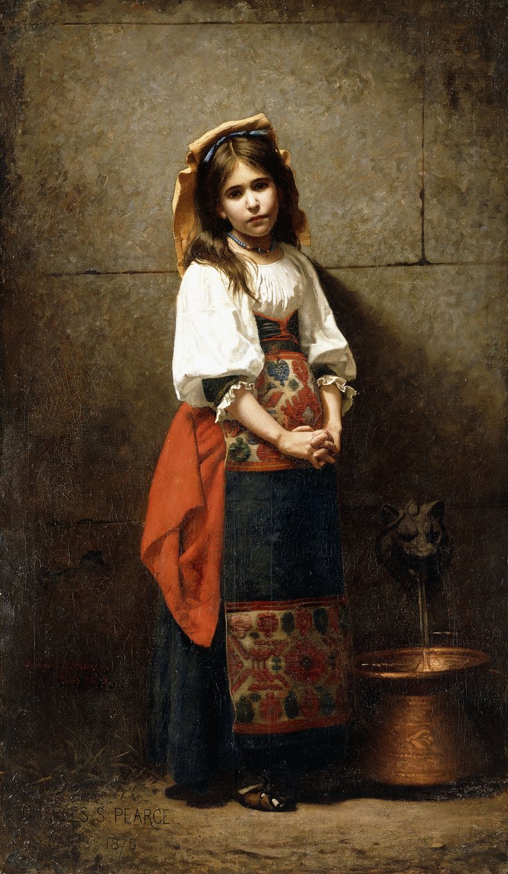 O italiano de Charles Sprague Pearce