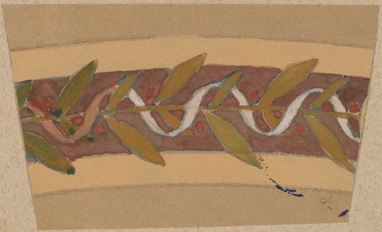 Estudo para um projeto de fronteira de Charles Sprague Pearce