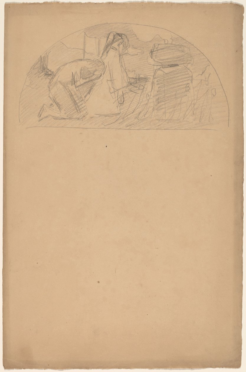 Estudo para uma Luneta de Charles Sprague Pearce