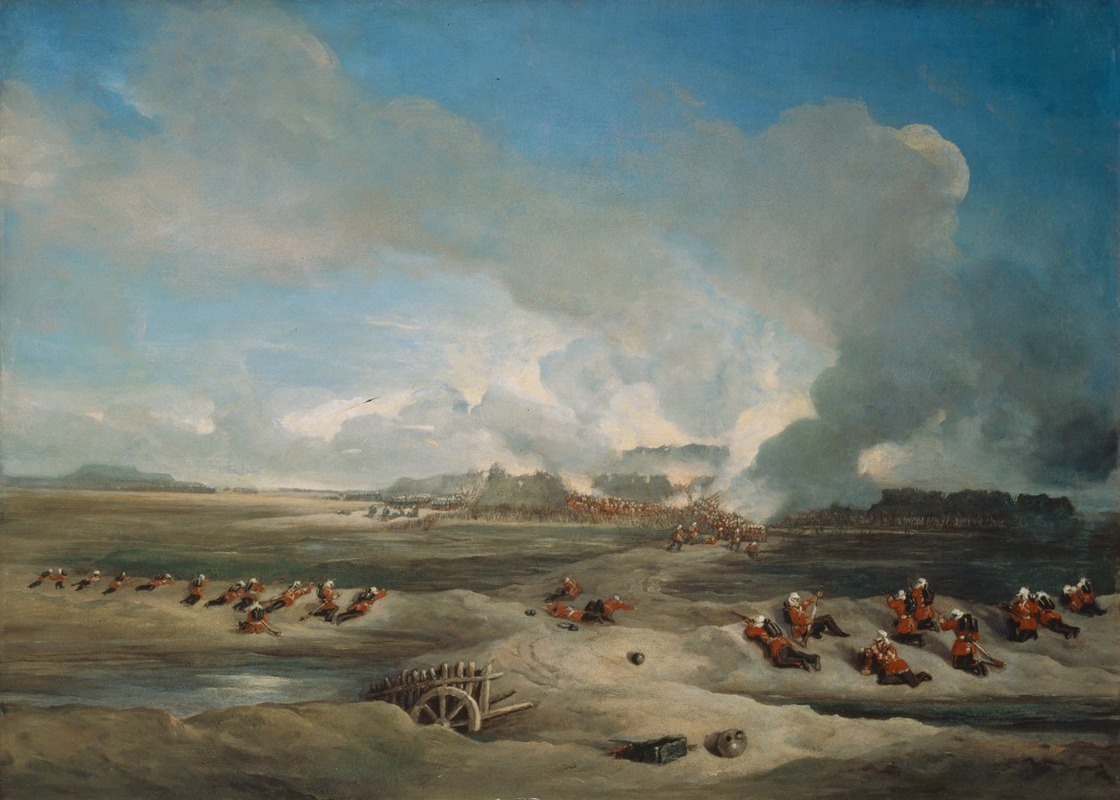 O assalto e captura do forte norte, Peiho, em 21 de agosto de 1860, 1860 de Charles Stewart Hardinge
