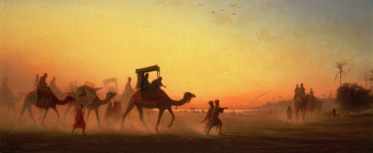 A caravana de Charles Theodore Frere