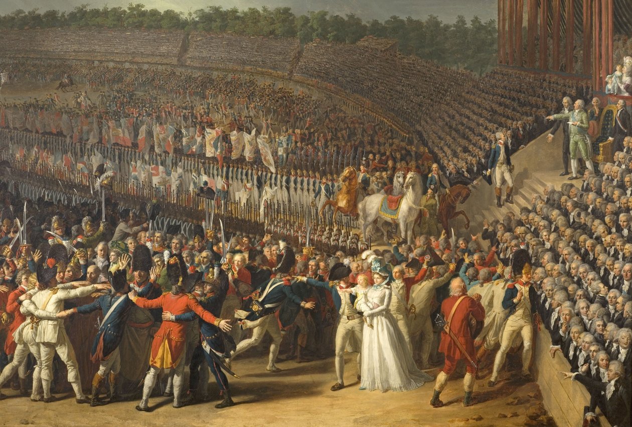 Fête de la Fédération, 14 de julho de Charles Thevenin