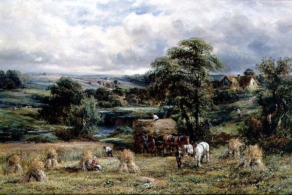 Hora da Colheita, Um Verão Inglês de Charles Thomas Burt