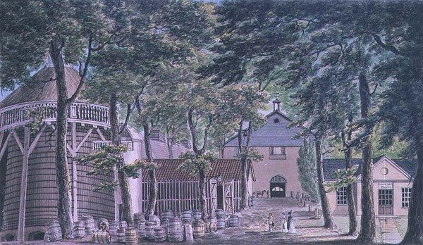 Messrs Beaufoy, Destilaria de Vinagre, anteriormente Cupor Gardens de Charles Tomkins
