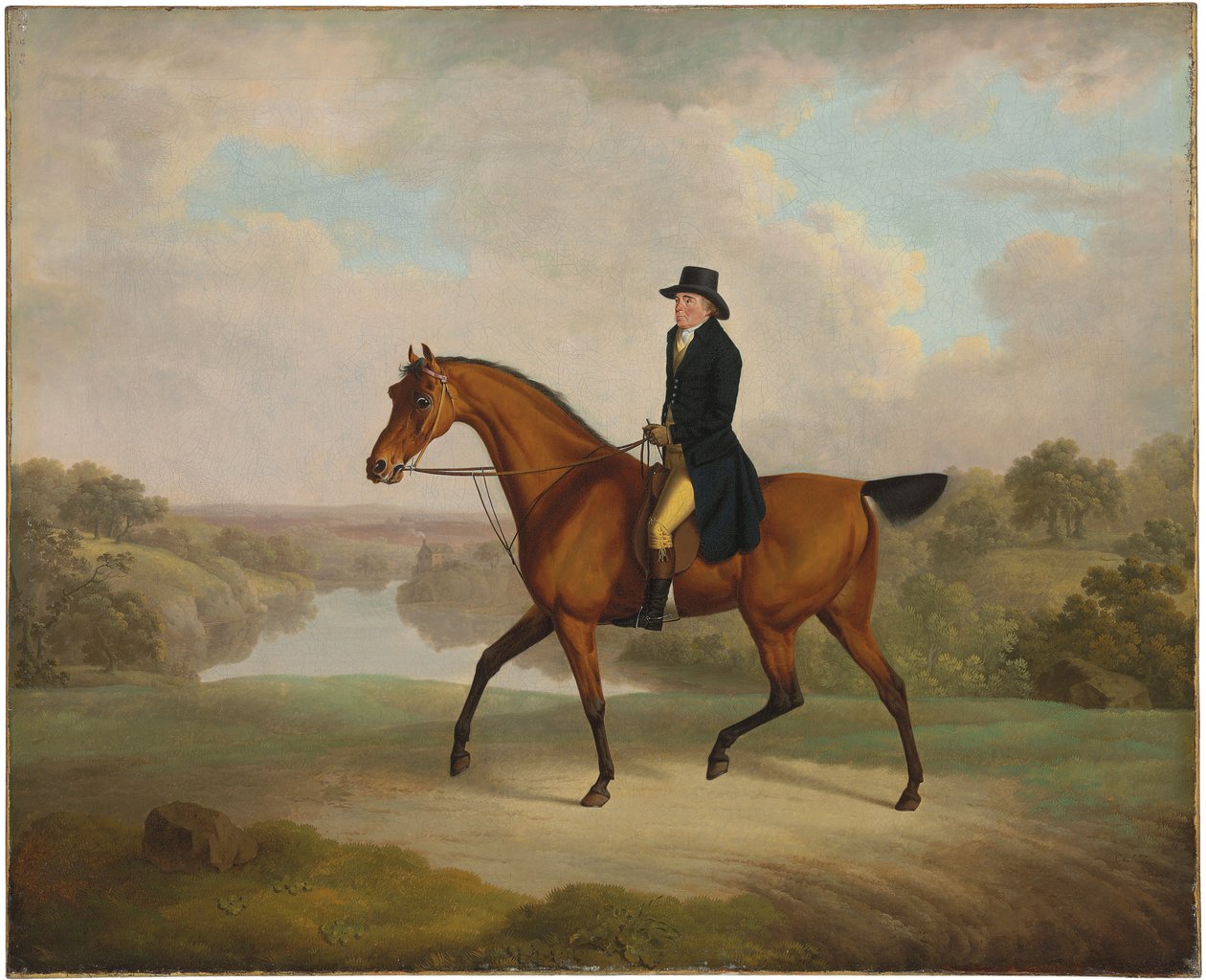William Yates, Esq., De Springside, em seu roadster favorito de Charles Towne