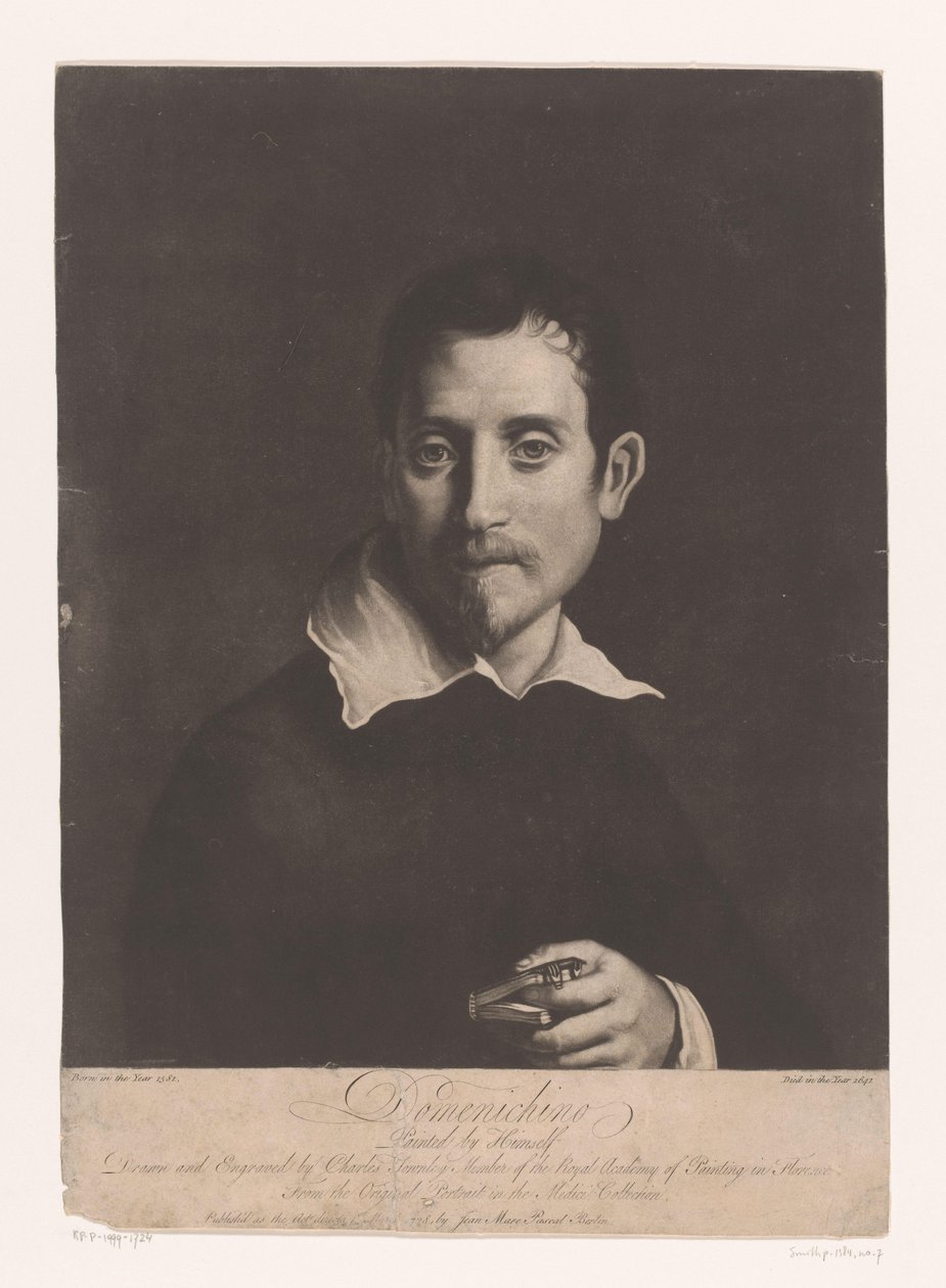 Retrato de Domenichino
Domenichino (título sobre o objecto) de Charles Townley