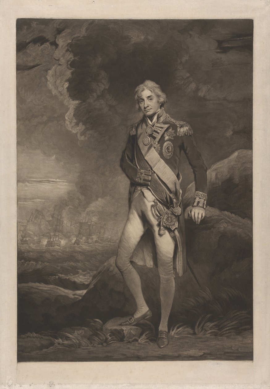 Almirante Lord Nelson de Charles Turner