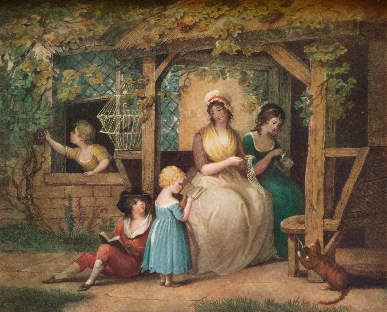 Depois da escola, século XIX de Charles Turner