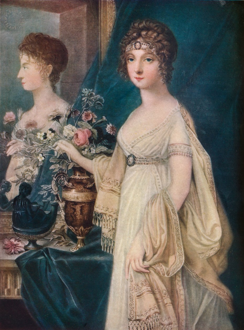 Elizabeth, consorte de Alexandre I, século XIX, 1917 de Charles Turner