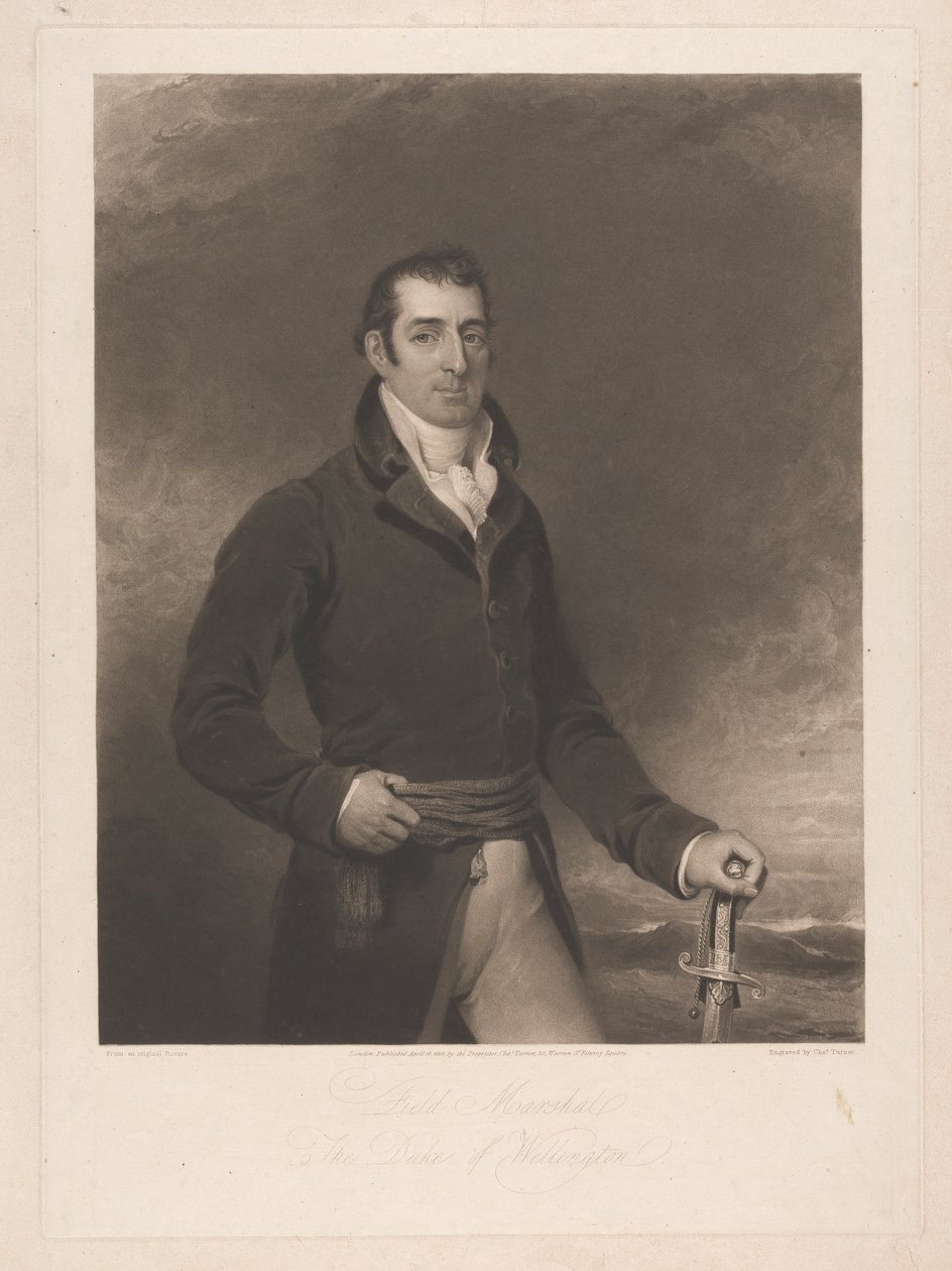 Marechal de Campo, O Duque de Wellington de Charles Turner