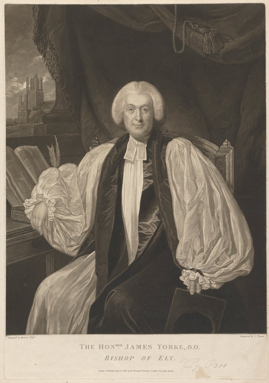 Hon. James Yorke, Bispo de Ely de Charles Turner