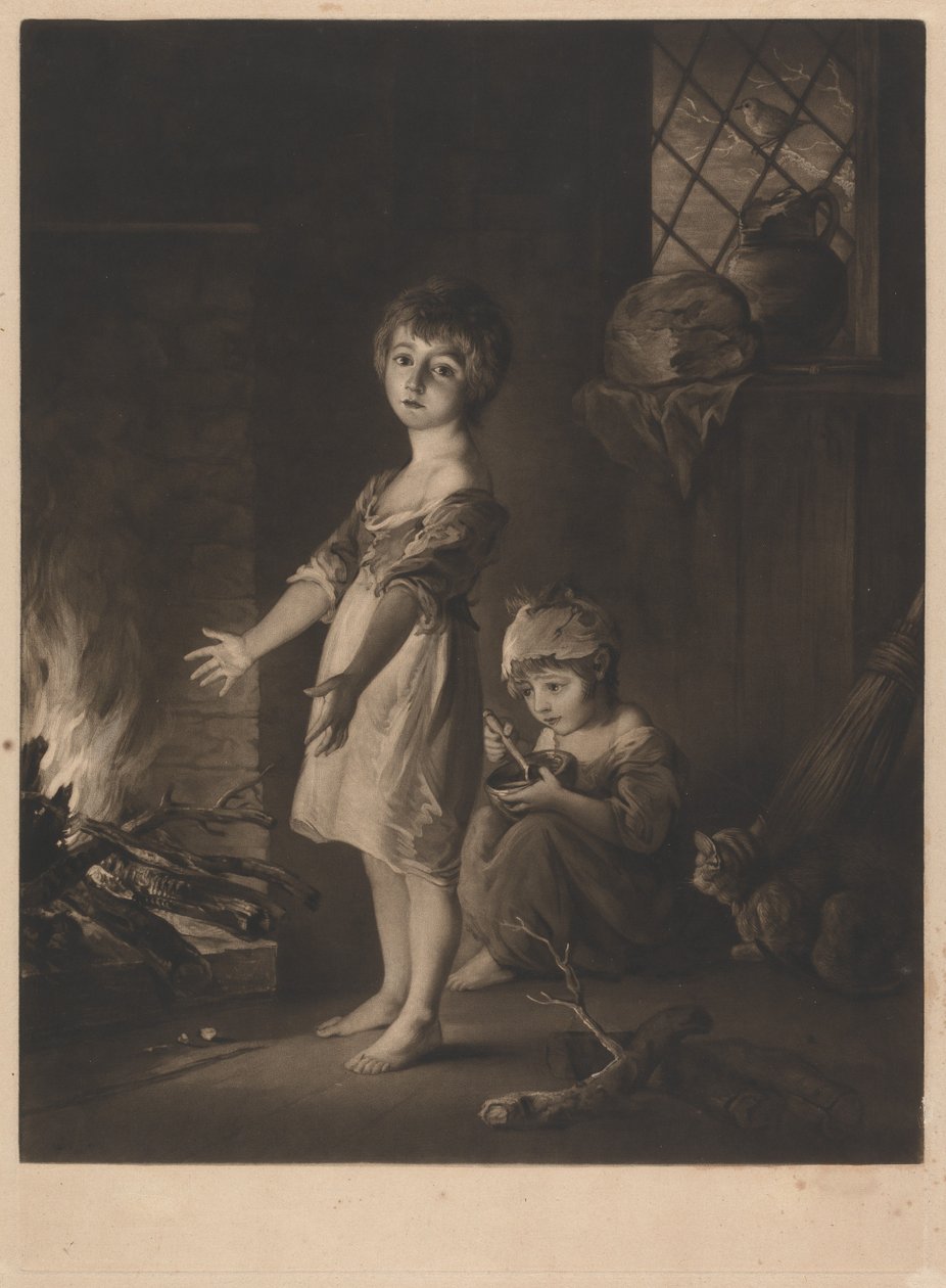 Interior de uma casa de campo de Charles Turner