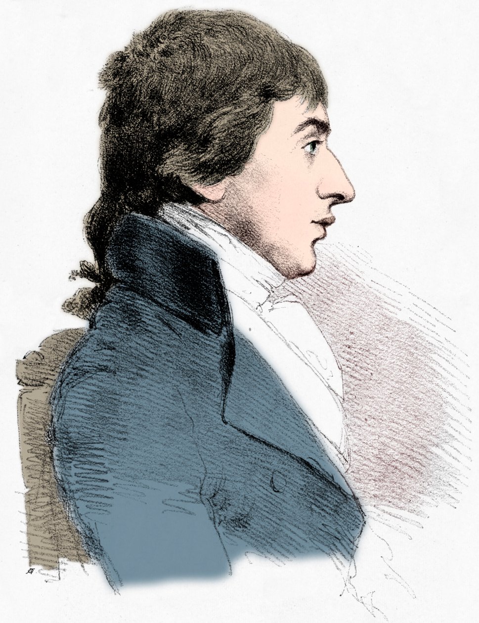 Retrato de JMW Turner, c1827 1904 de Charles Turner