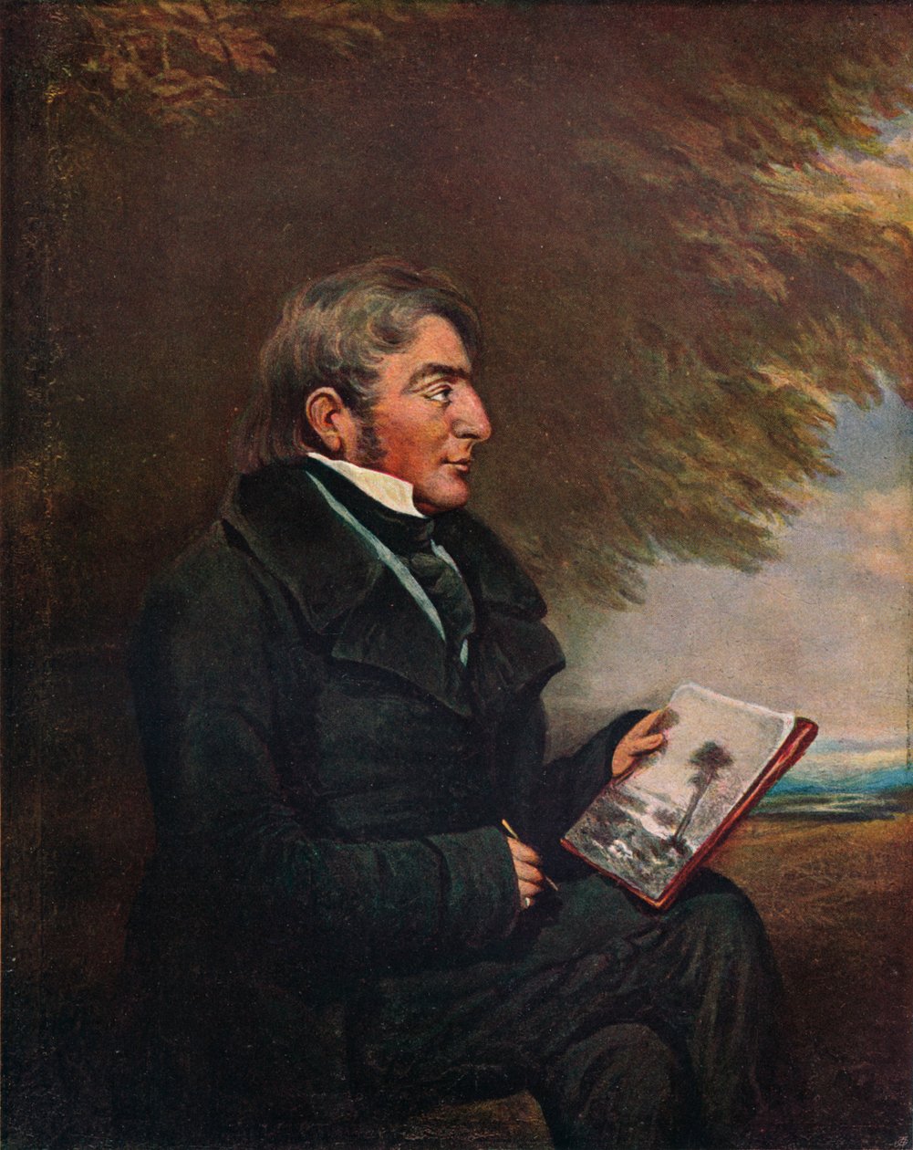 Retrato de JMW Turner, c1841 1904 de Charles Turner