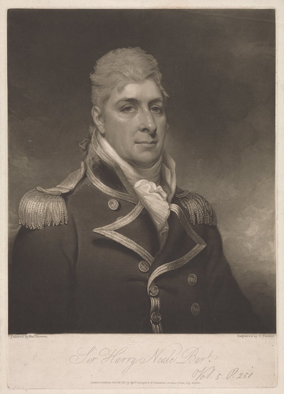 Sir Harry Burrard-Neale, 2º Baronete de Charles Turner