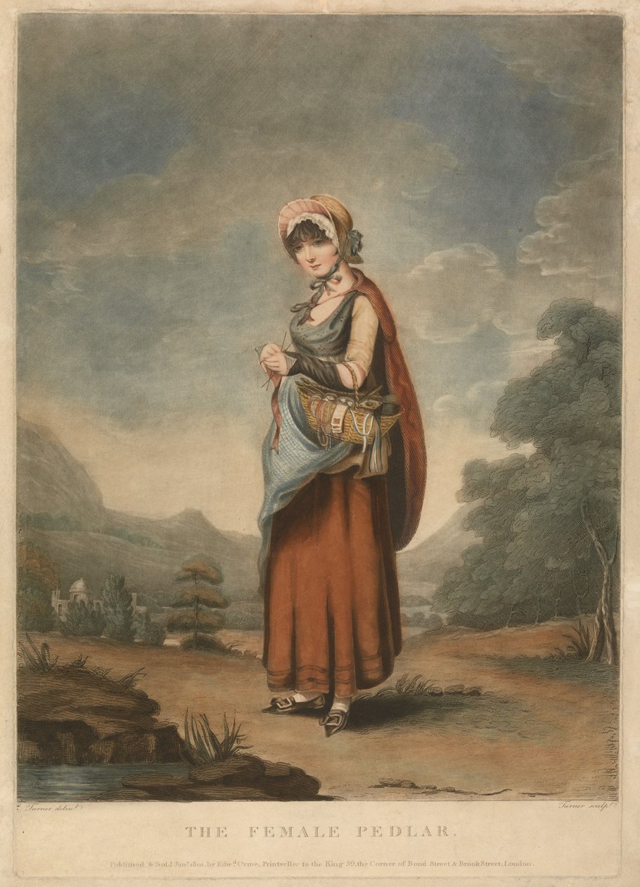 A Vendedora Ambulante de Charles Turner