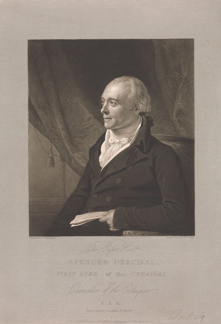 O Honorável Spencer Perceval de Charles Turner