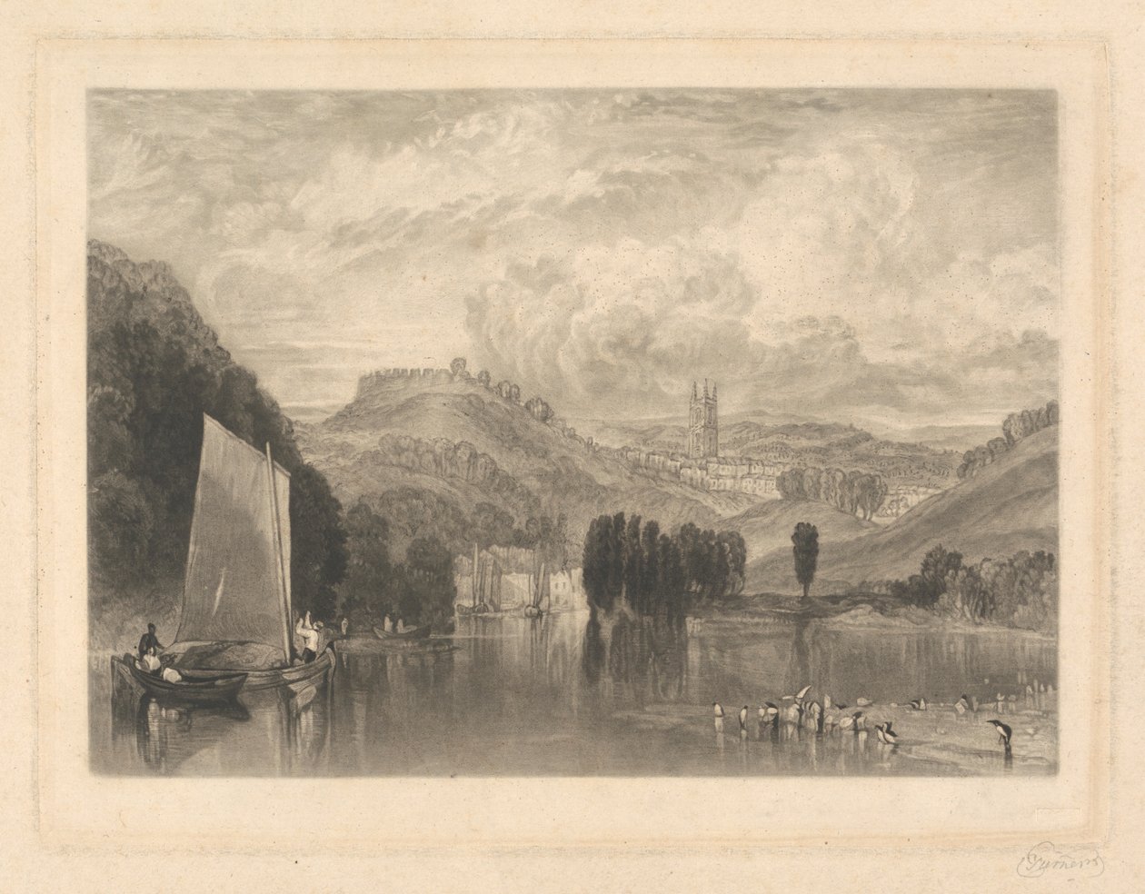 Totnes, no Dardo de Charles Turner
