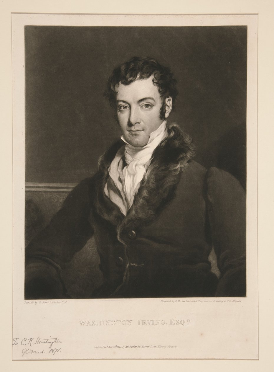 Washington Irving, Esq.r de Charles Turner