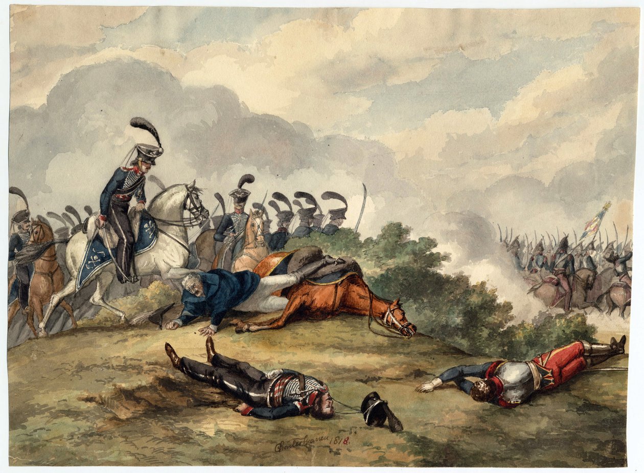 Marshal Bluecher (Gebhard Leberecht von Blucher) de Charles Turner Warren