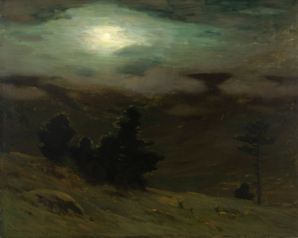 Juntando Névoas, 1905. de Charles Warren Eaton