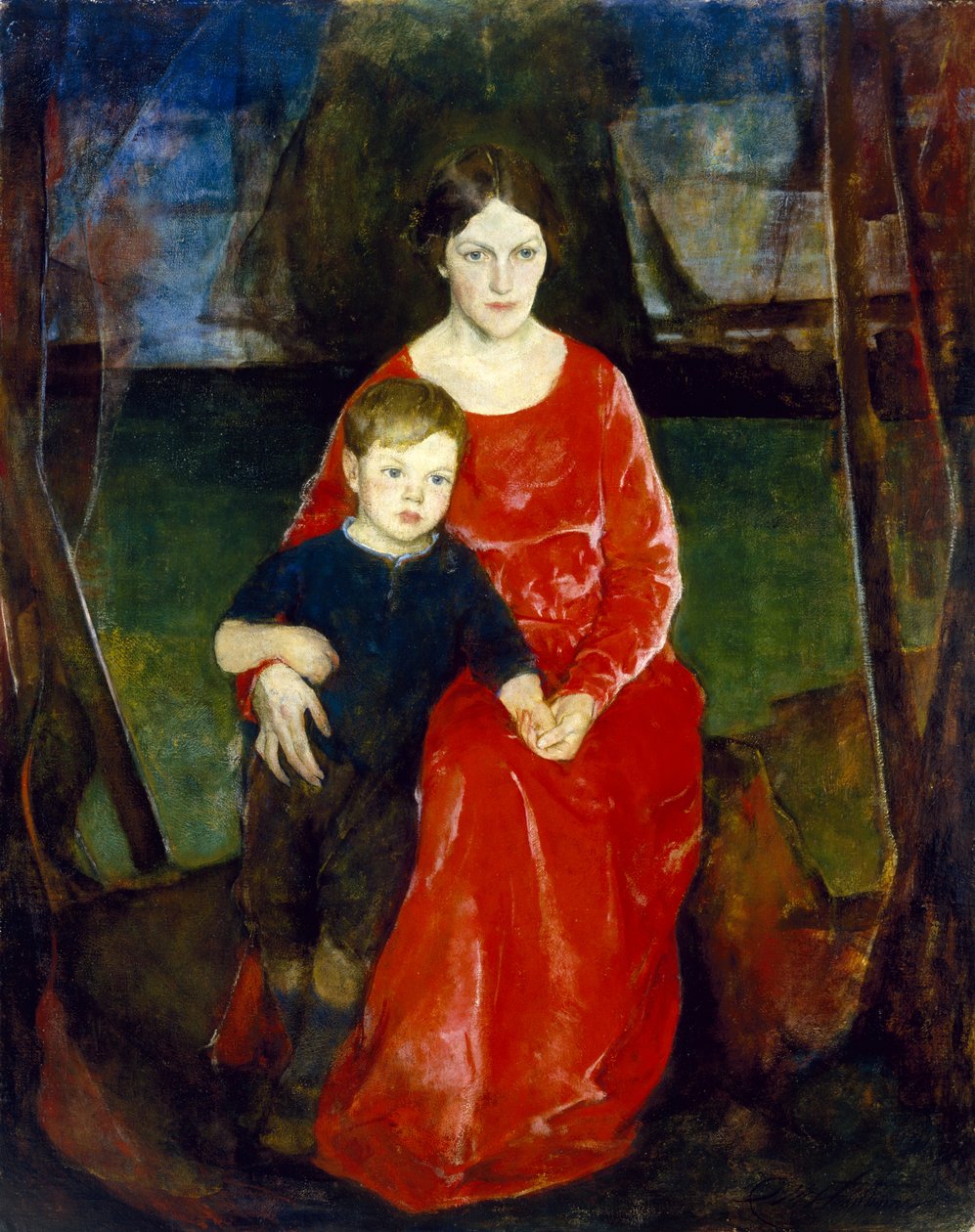 Maternidade Americana, 1922 de Charles Webster Hawthorne