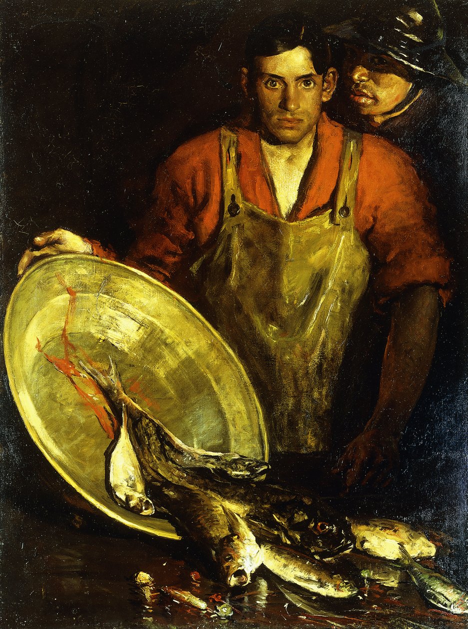 Traficantes de peixes de Charles Webster Hawthorne