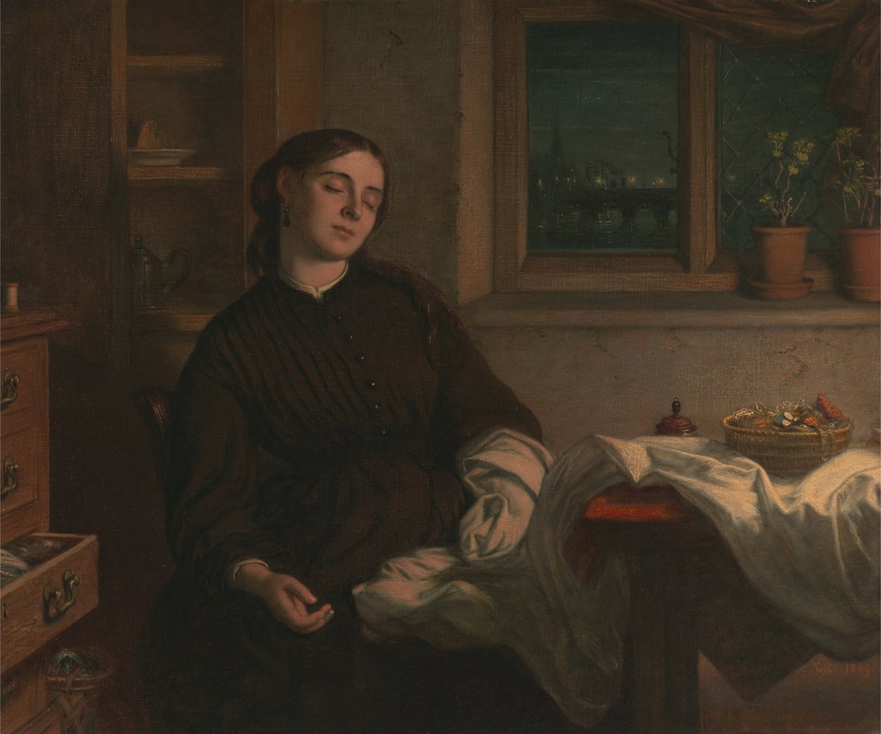 Sonhos de casa de Charles West Cope