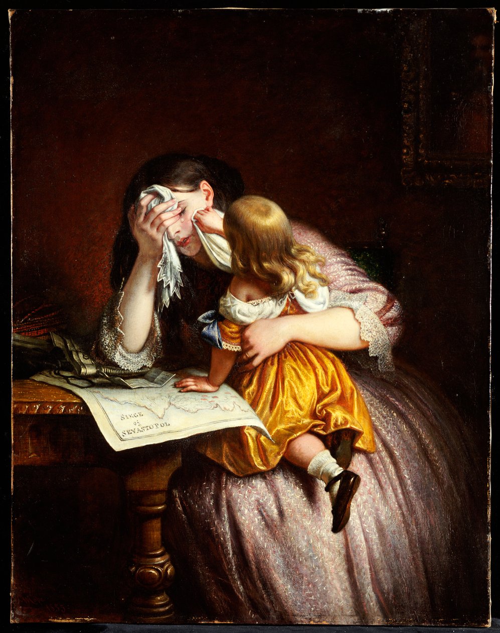 Notícias de Sebastapol, 1875 de Charles West Cope