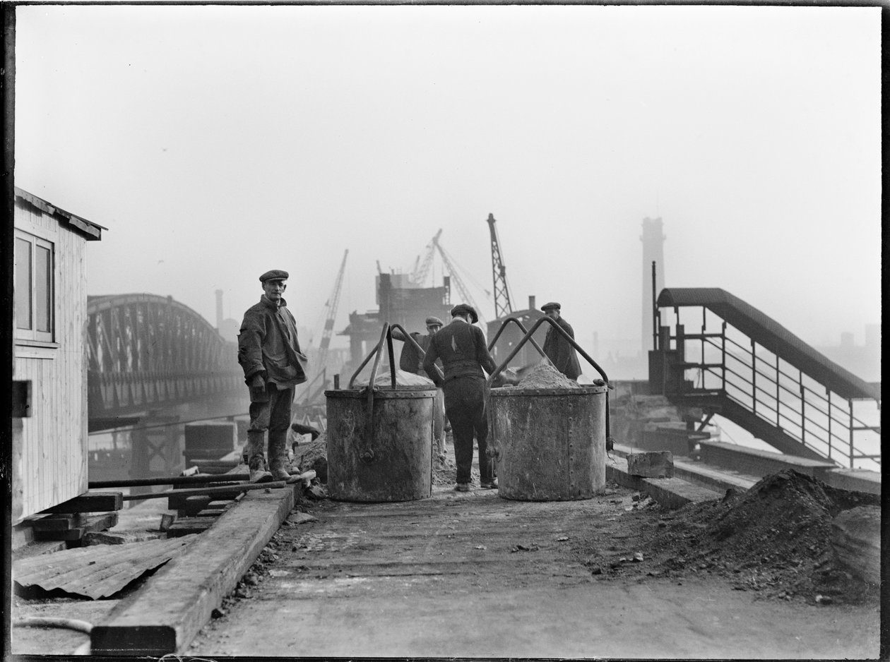 Demolição da Ponte Waterloo, Cidade de Westminster, Greater London Authority, 1936. de Charles William Prickett