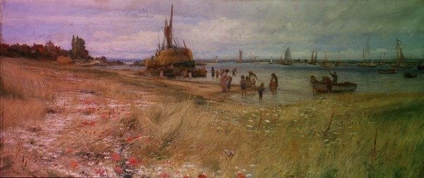 Cena Costeira de Charles William Wyllie