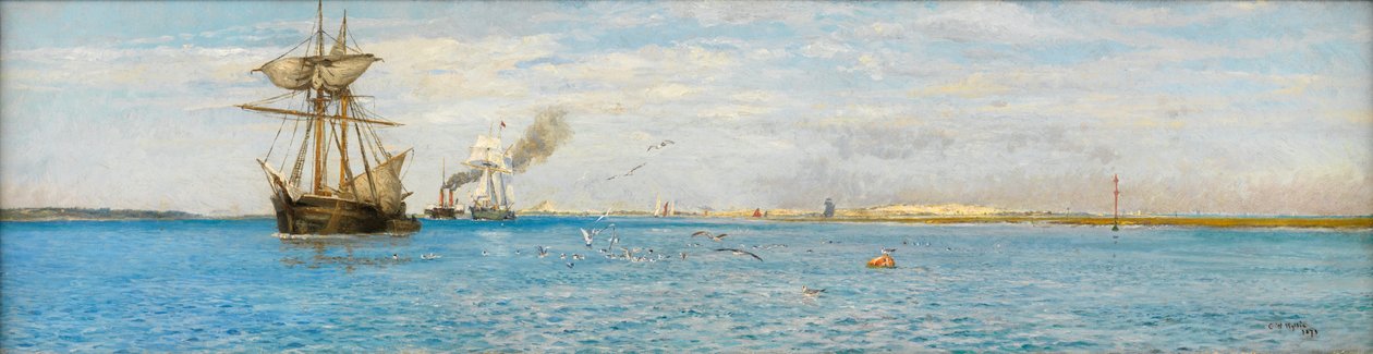 Southampton Water de Charles William Wyllie