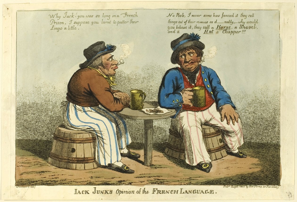 A opinião de Jack Junk sobre a língua francesa de Charles Williams
