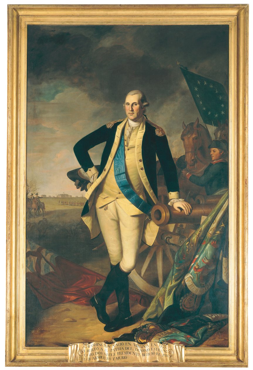George Washington em Princeton, 1779 de Charles Willson Peale
