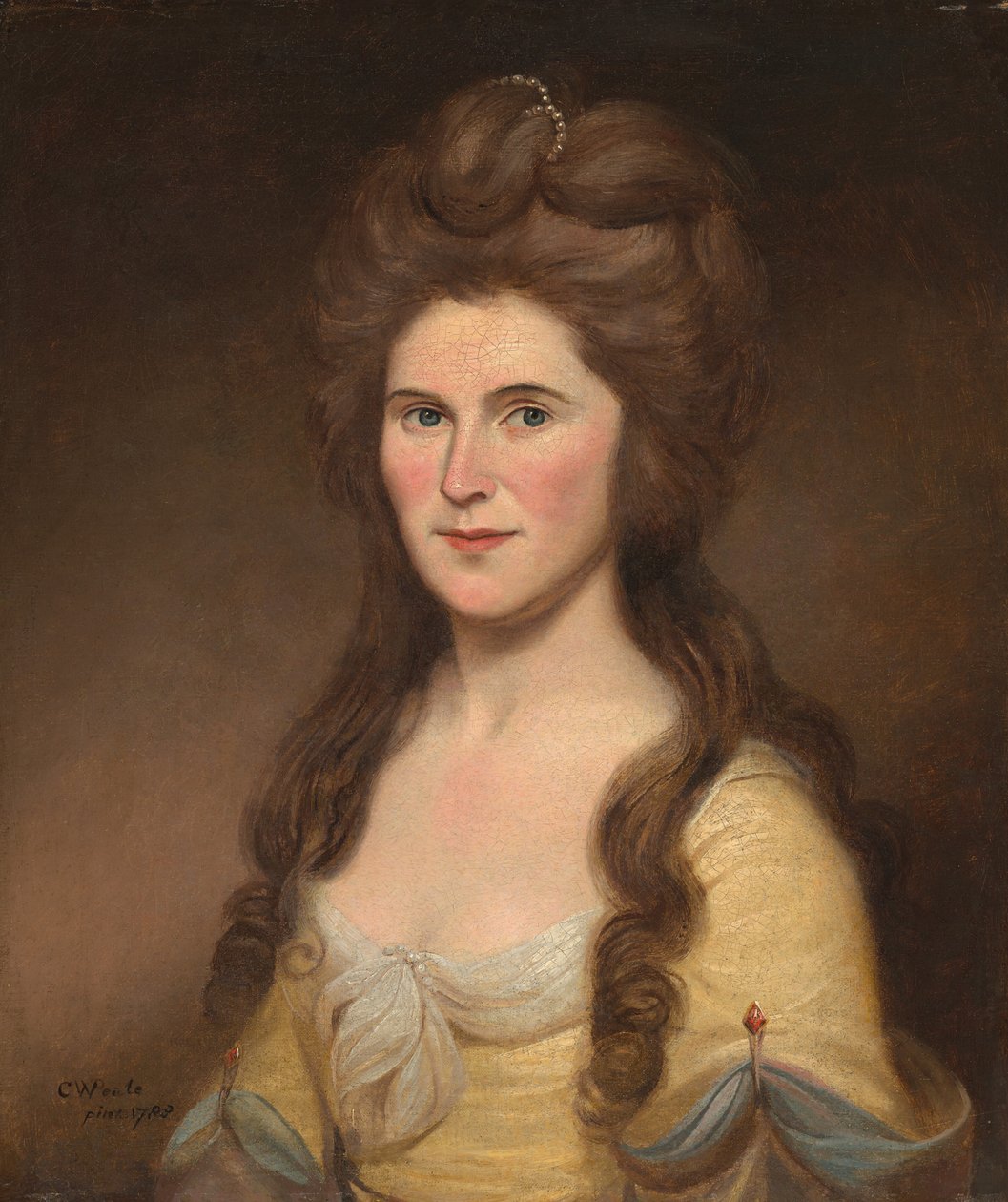 Rebecca Bryan White (Sra. John White) de Charles Willson Peale