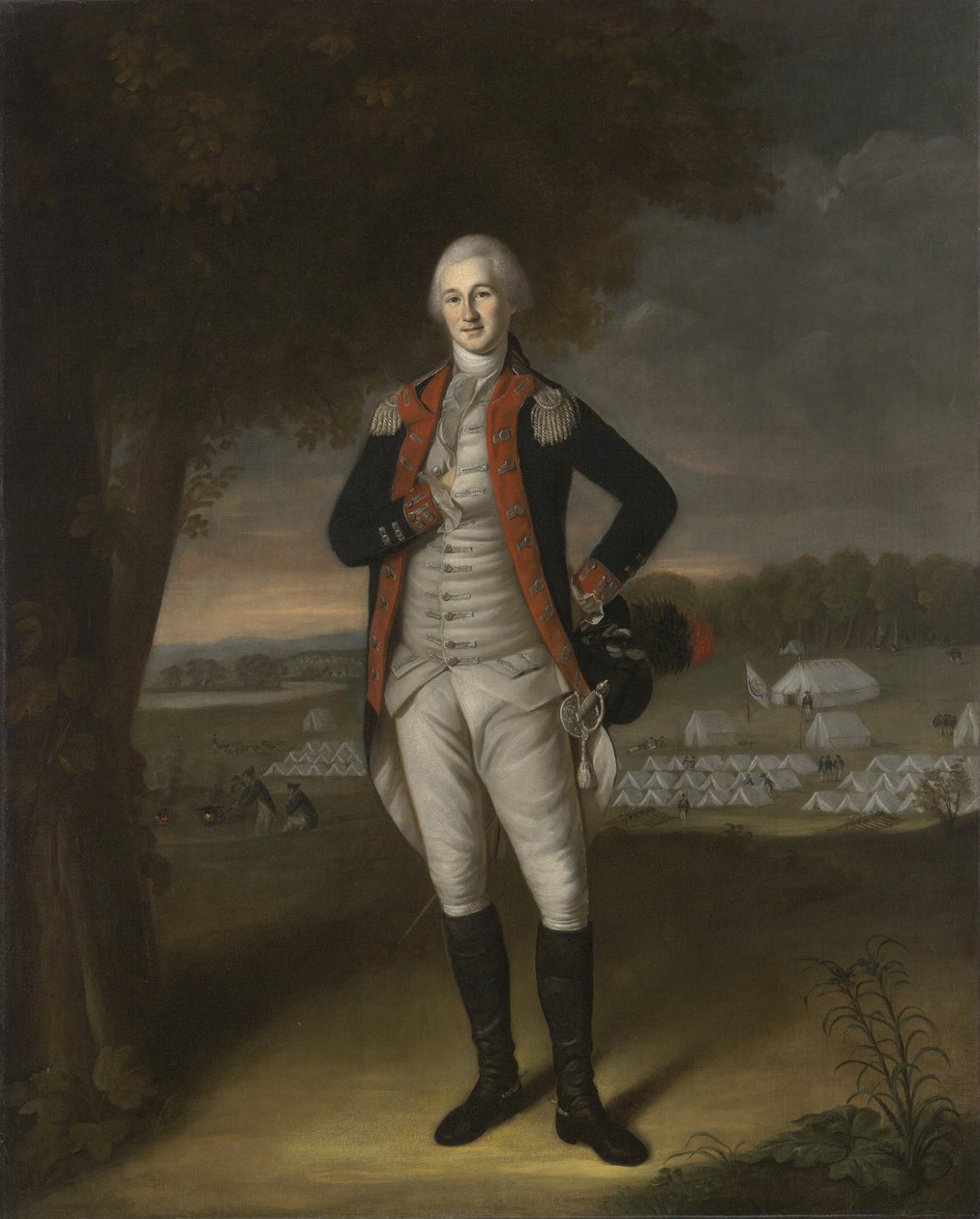 Walter Stewart, 1781 de Charles Willson Peale