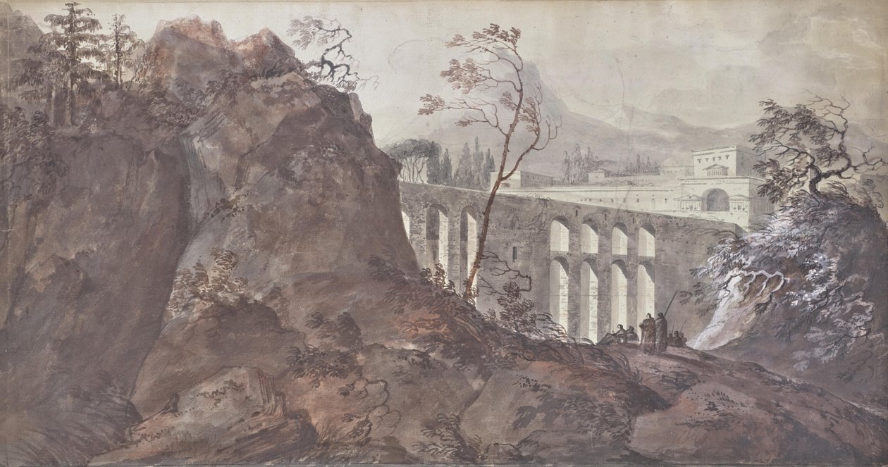 Paisagem com viaduto de Charles de Thomas