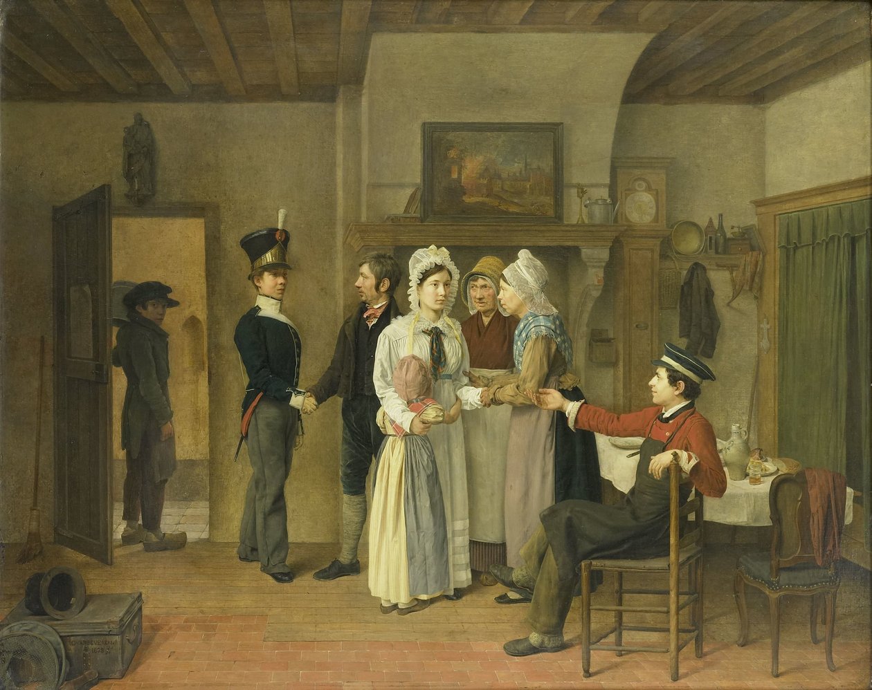 O Adeus do Soldado de Charles van Beveren