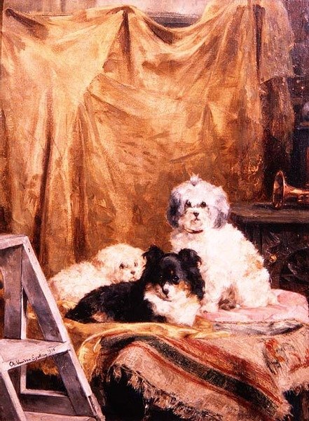 Os Atores nas Asas, Descansando entre Atos de Charles van den Eycken