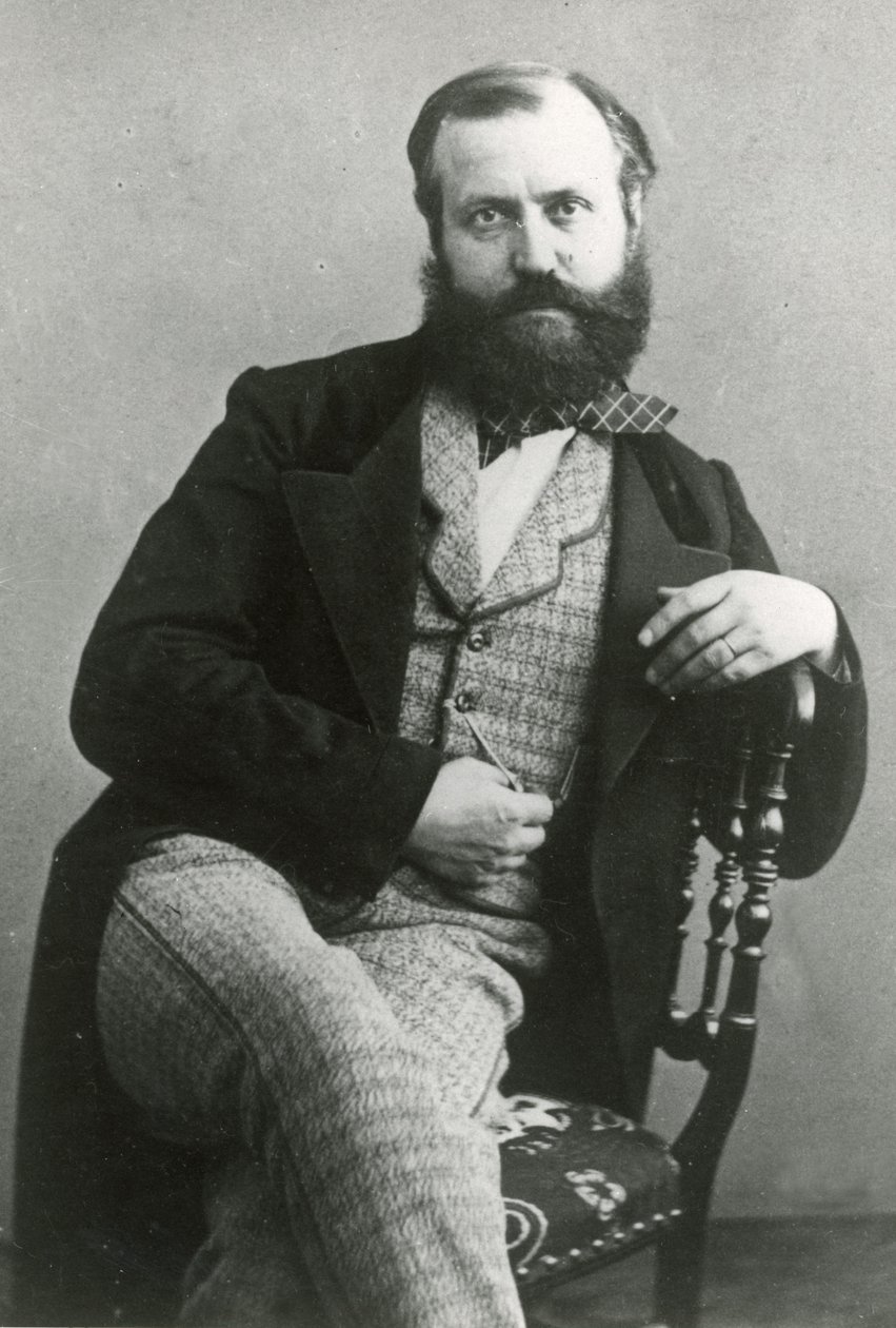 Charles Gounod (fotografia a preto e branco) de Charlet & Jacotin