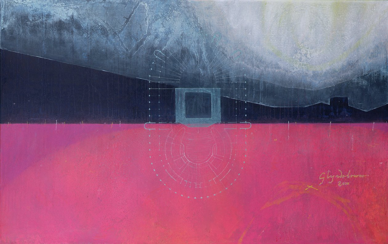 Glyndebourne, 2000 (óleo sobre linho) de Charlie Millar