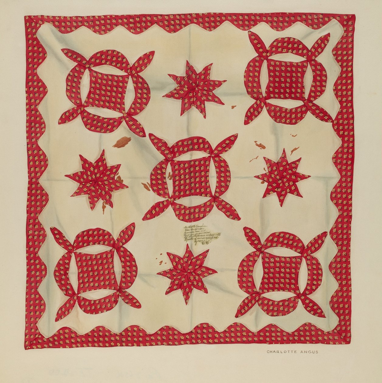 Colcha de berço de Charlotte Angus