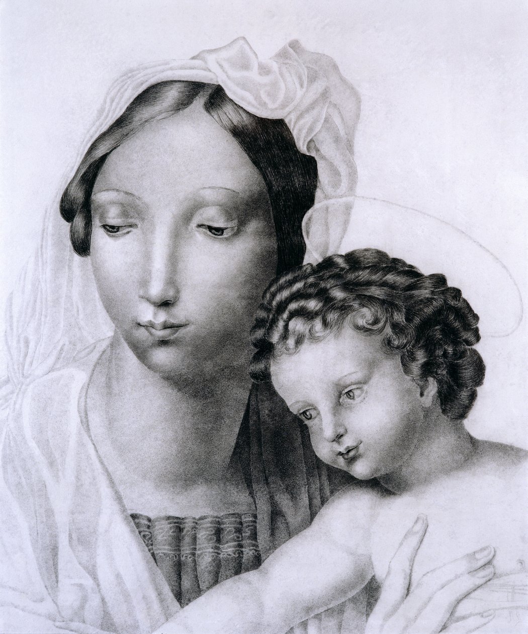 Madonna e criança de Charlotte Bronte
