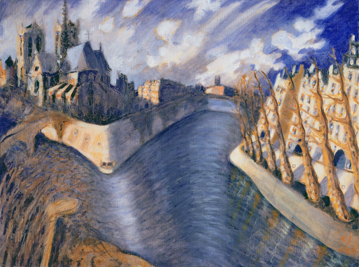 Catedral de Notre Dame, Paris, 1986 de Charlotte Johnson Wahl