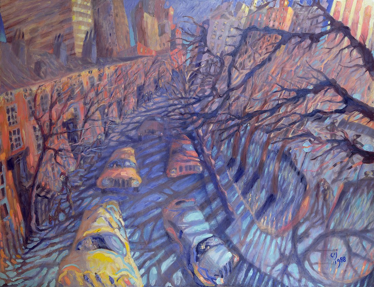 Vento na Washington Square, Nova York, 1988 de Charlotte Johnson Wahl
