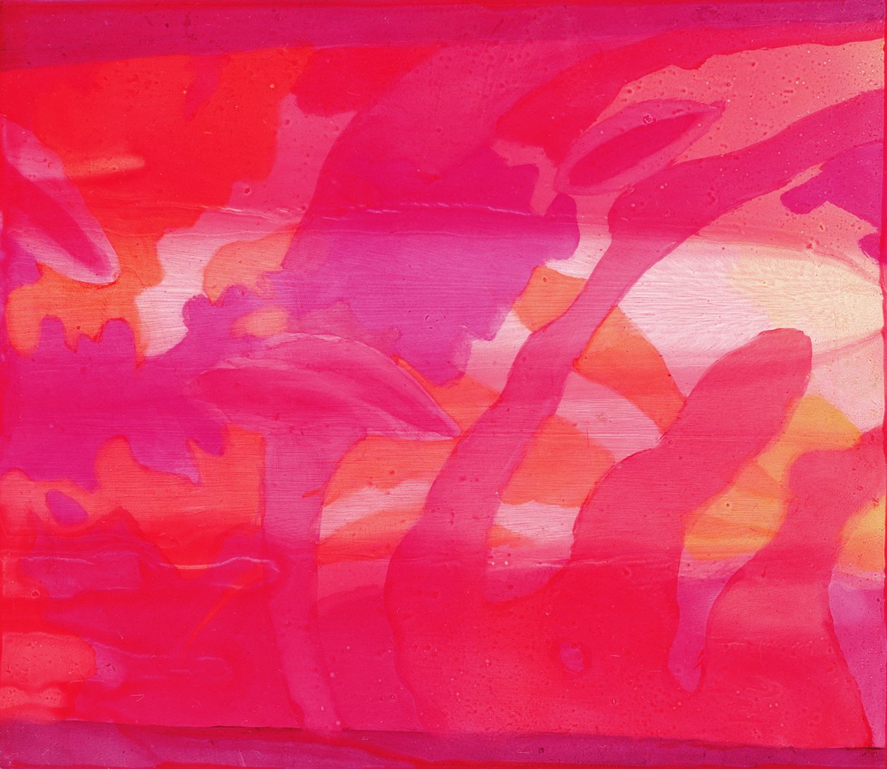 Mascarene, 2000 (óleo no gesso) de Charlotte Johnstone