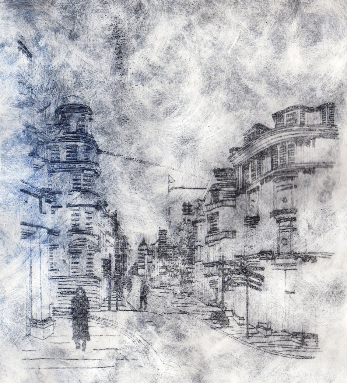 Rua do mercado de milho, 2019 de Charlotte Orr