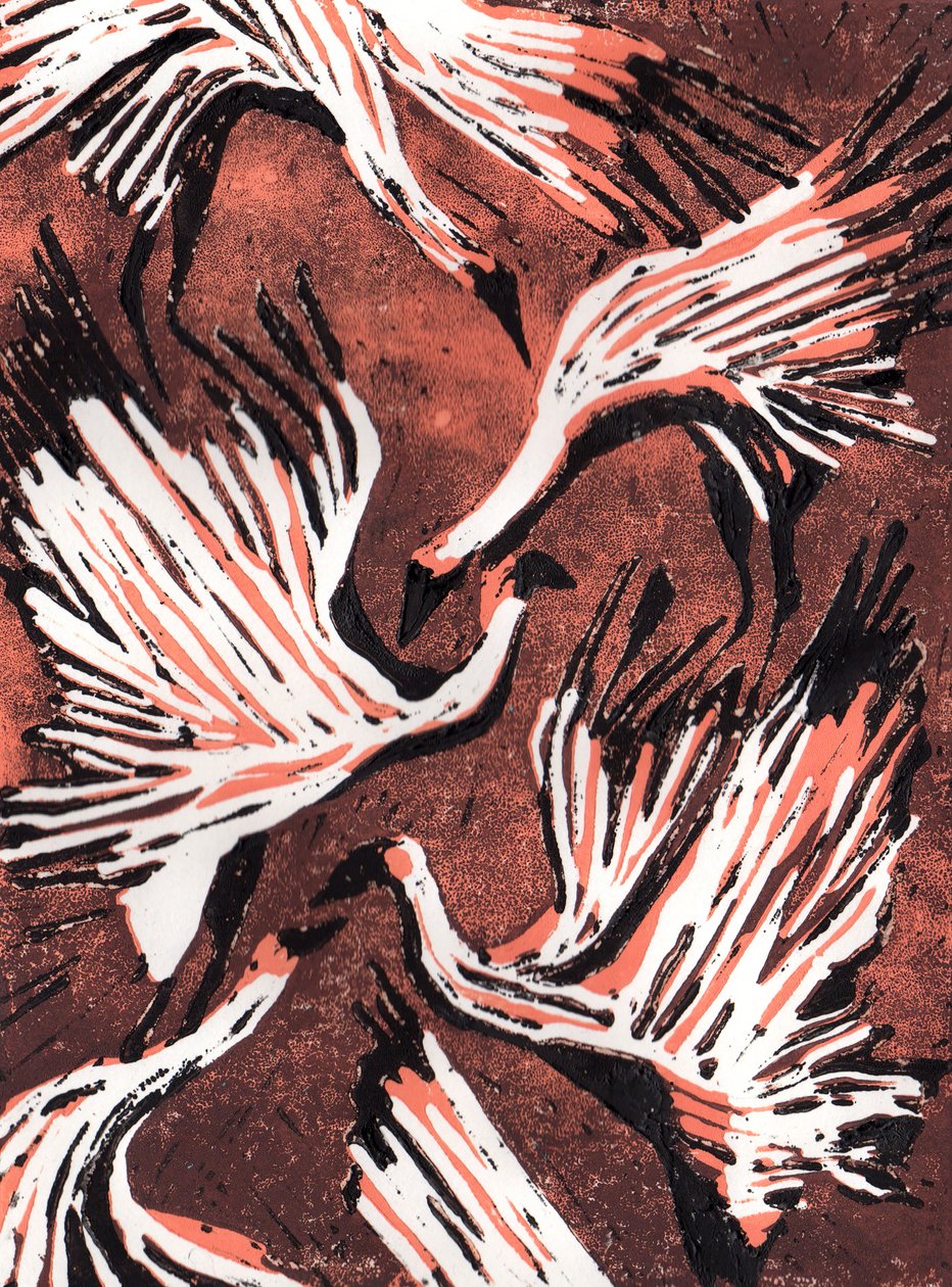 Flamingos 2, 2021 de Charlotte Orr